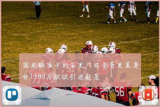 国米瞄准卡利亚里门将卡普里莱身价1500万欧欲引进新星