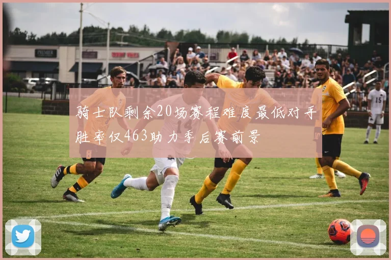 骑士队剩余20场赛程难度最低对手胜率仅463助力季后赛前景
